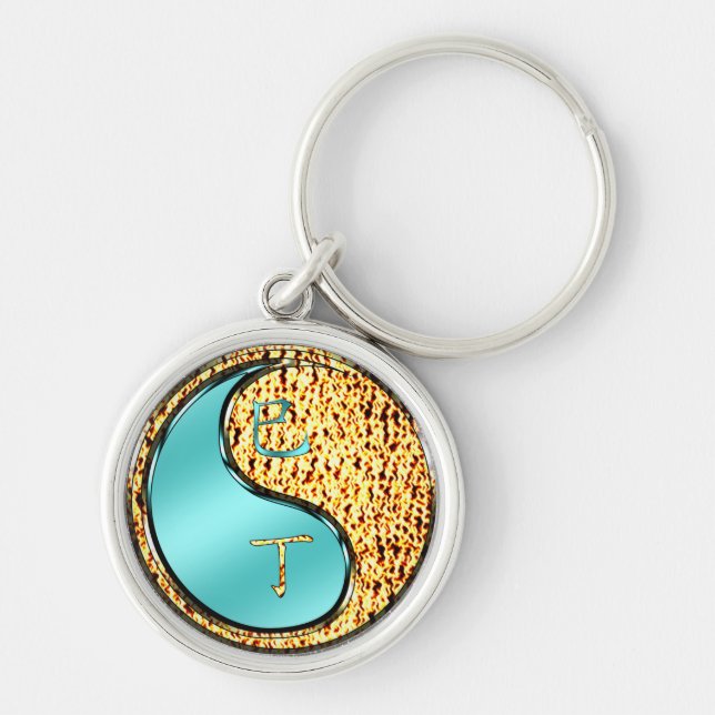 Year of the Fire Snake Key Ring (Front)