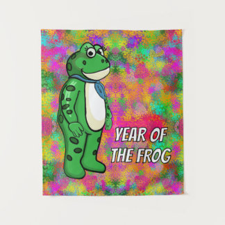 YEAR OF THE FROG TAPESTRY