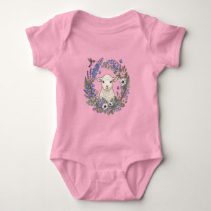 Year Of The Goat 2007 Birthday Cottagecore Kids Baby Bodysuit