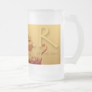 Year of the Goat Chinese Year Zodiac Glas Mug