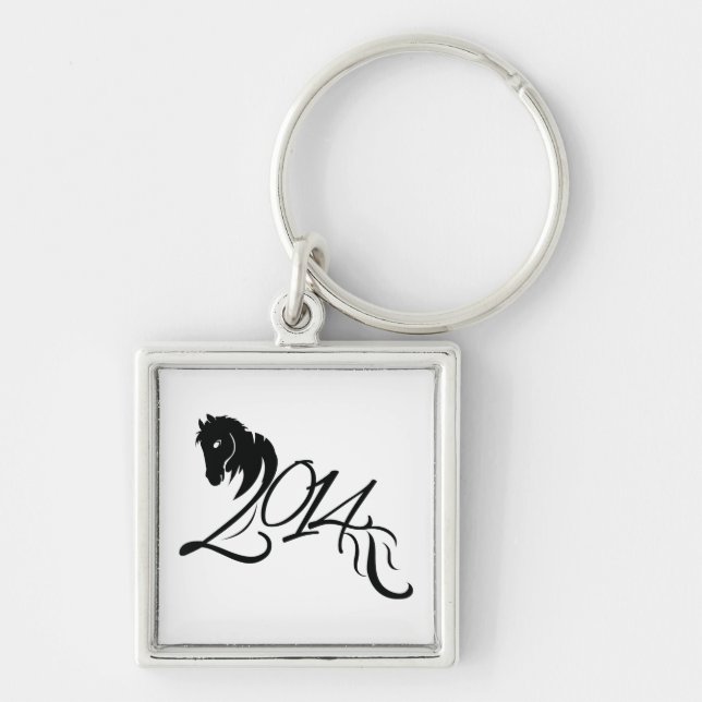 Year of the Horse 2014 Key Ring (Front)