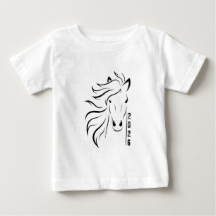 Year of the Horse 2026 Baby T-Shirt