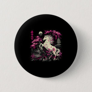 Year Of The Horse 2026 Chinese  6 Cm Round Badge
