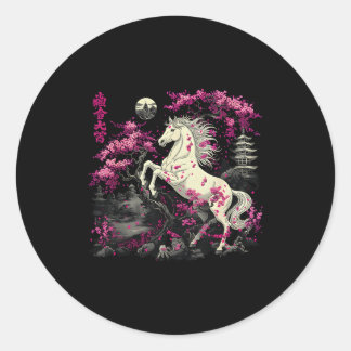 Year Of The Horse 2026 Chinese  Classic Round Sticker