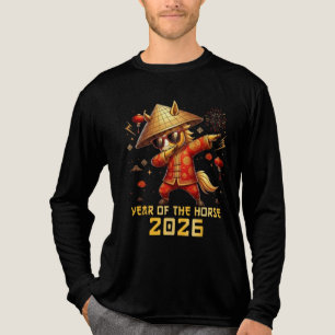Year Of The Horse 2026 - Chinese New Year Zodiac T Tri-Blend Shirt