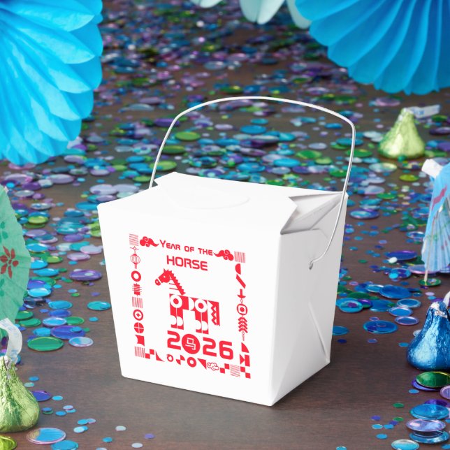 Year of the Horse 2026 Favour Box (Party)