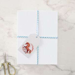 Year of the Horse 2026 Gift Tags