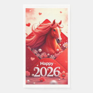 Year of the Horse 2026 Napkin