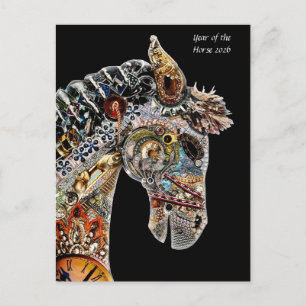 Year of The Horse 2026 Postcard