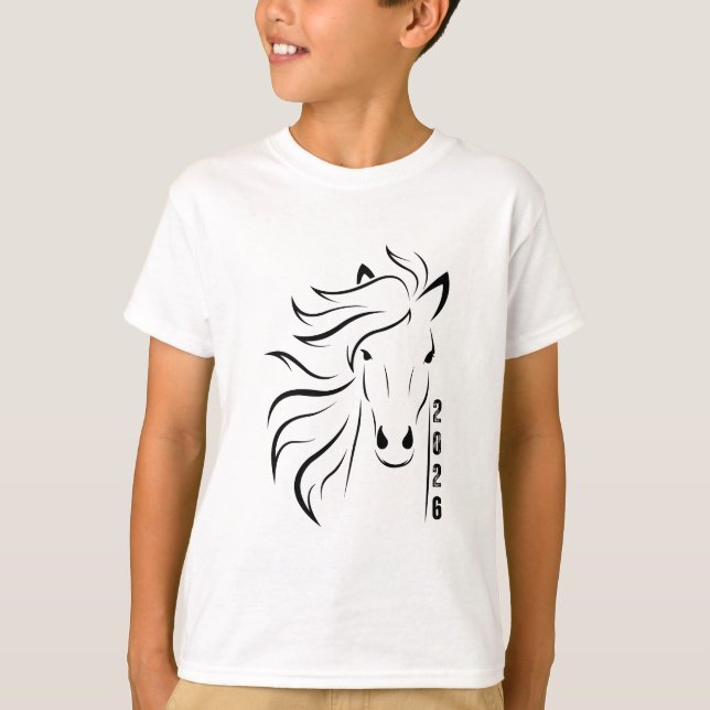 Year of the Horse 2026 T-Shirt (Front)
