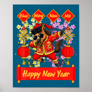 Year Of The Horse 2026 Vietnamese Lunar New Year 2 Poster