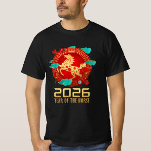 Year of The Horse Chinese Lunar New Year 2026 T-Shirt