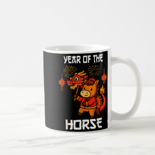 Year Of The Horse Chinese Lunar New Year Dragon Coffee Mug