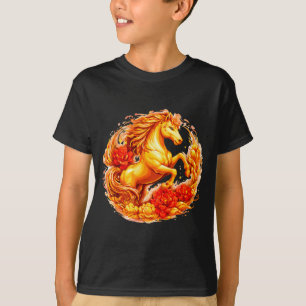Year Of The Horse Chinese Lunar Zodiac Astrology A T-Shirt