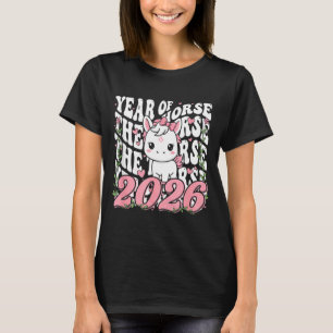 Year Of The Horse For Girls T-Shirt