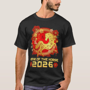 Year Of The Horse Happy Chinese Lunar New Year 202 T-Shirt