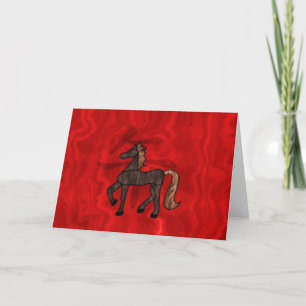 Year of the Horse Holiday Card