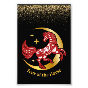 Year of the Horse Lunar Photo Print