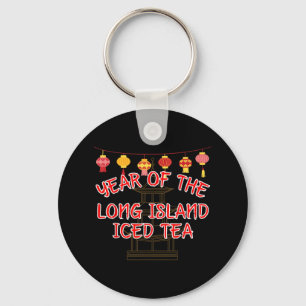 Year Of The Long Island Iced Tea - Chinese New Yea Key Ring