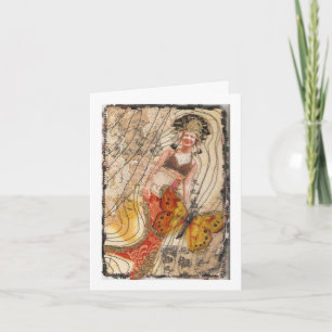 Year of the Mermaid greeting card