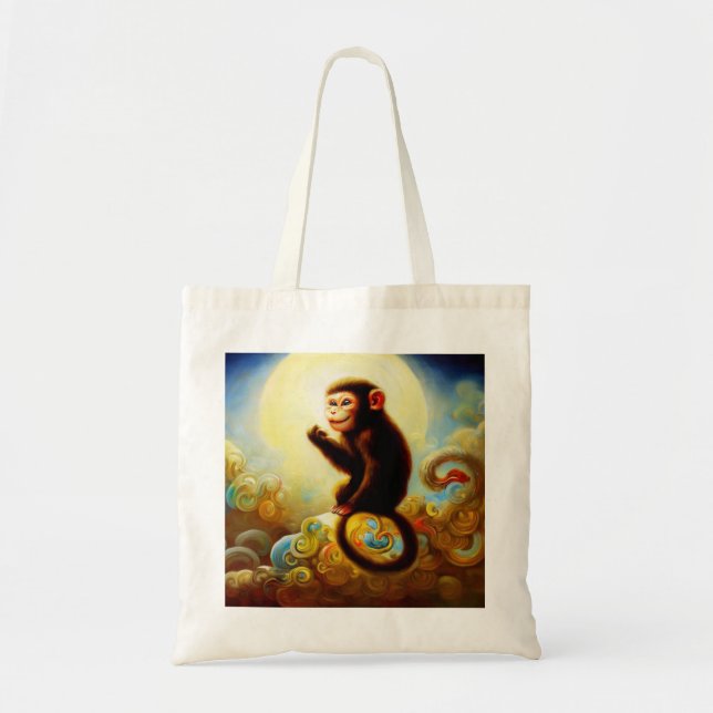 Year of the Monkey 10 Tote Bag (Front)
