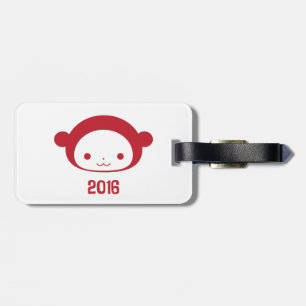 Year of the Monkey 2016 Luggage Tag