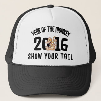 Year of The Monkey 2016 - Show Your Tail Trucker Hat