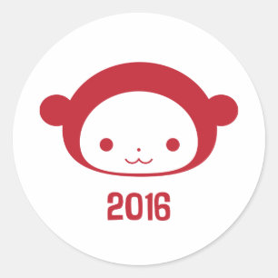 Year of the Monkey 2016 Sticker