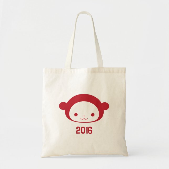 Year of the Monkey 2016 Tote Bag (Front)