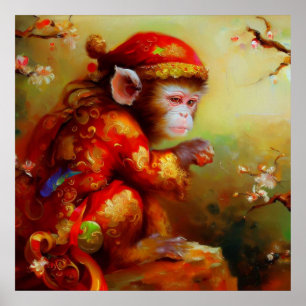 Year of the Monkey 8 Poster