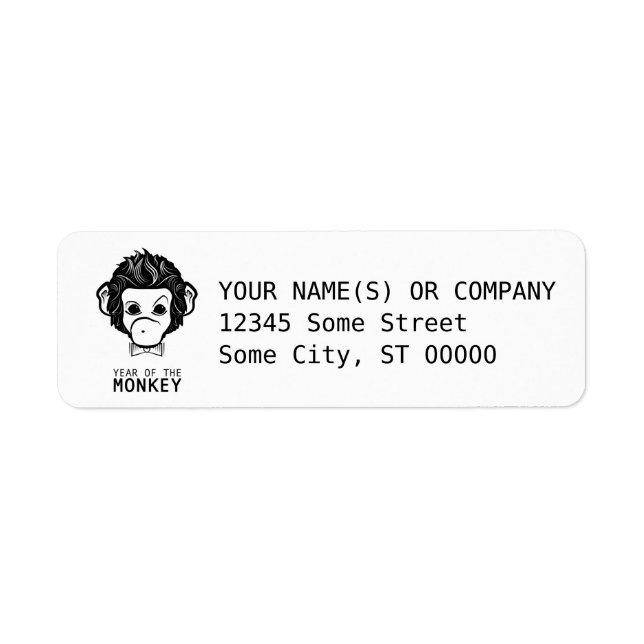year of the monkey (bowtie) (Front)