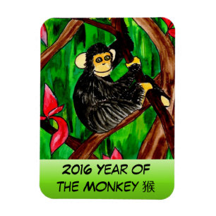 Year of the Monkey magnet
