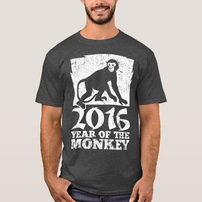 Year Of The Monkey T-Shirt (Front)