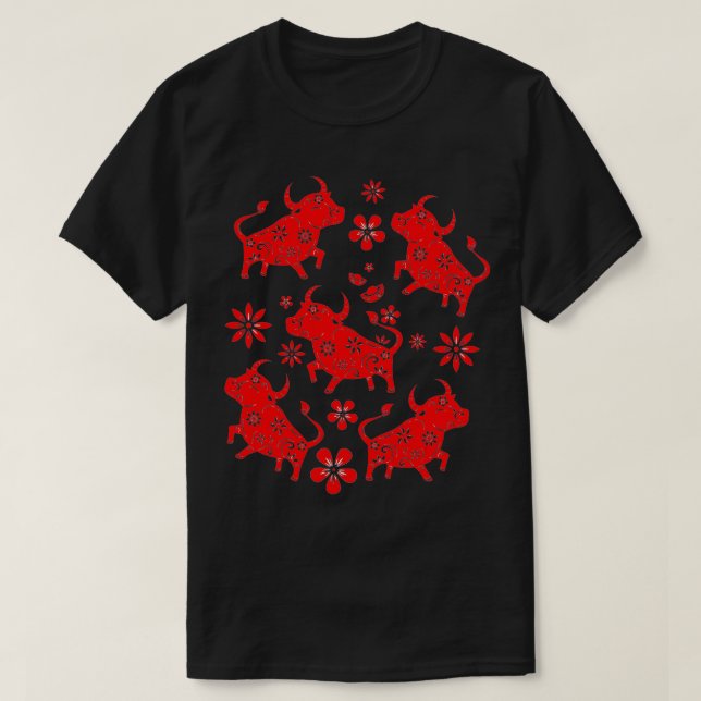 Year of the O Lunar Chinese New Year 2021  T-Shirt (Design Front)