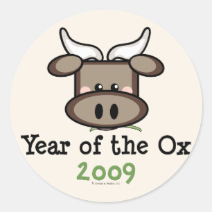 Year of the Ox Sticker