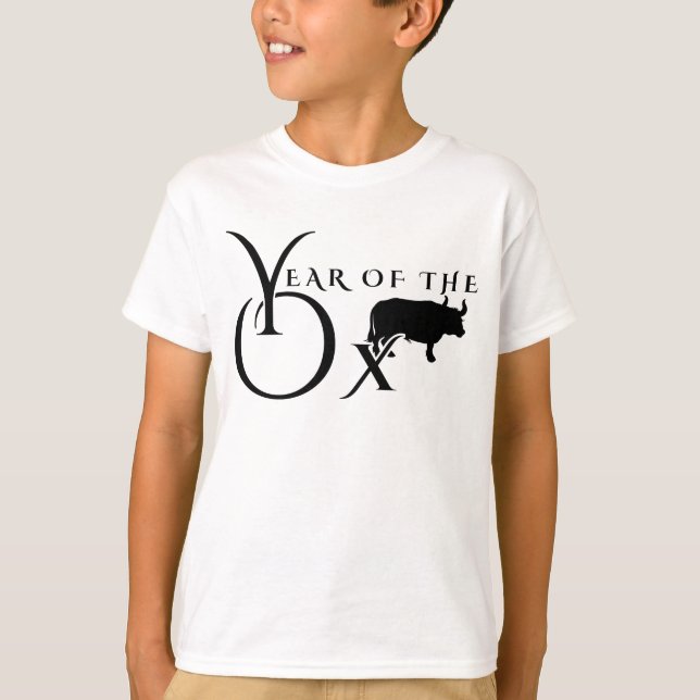 Year of the ox T-Shirt (Front)