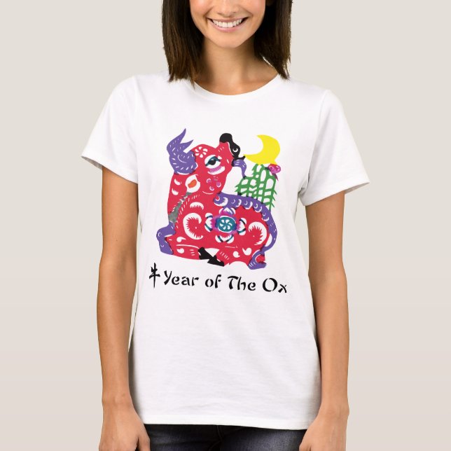 Year of The Ox T-Shirt & Gifts (Front)