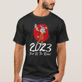 Year Of The Rabbit 2023 Chinese Decoration Mens Wo T-Shirt