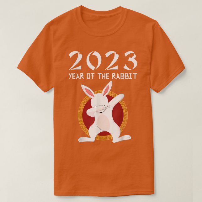 Year Of The Rabbit 2023 Chinese New Year 2023  T-Shirt (Design Front)