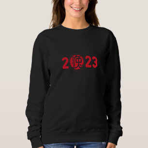 Year Of The Rabbit 2023 Chinese Zodiac Lunar New Y Sweatshirt