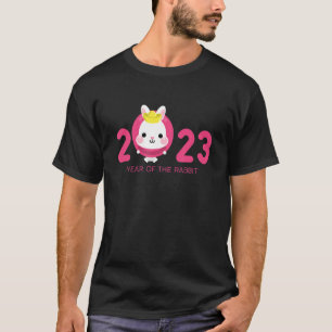 Year Of The Rabbit 2023 Chinese Zodiac Lunar New Y T-Shirt