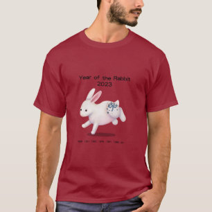 Year of the Rabbit 2023 Cute Zodiac Animal T-Shirt