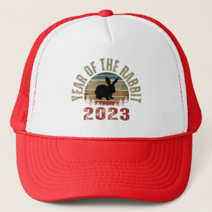 YEAR OF THE RABBIT 2023  TRUCKER HAT
