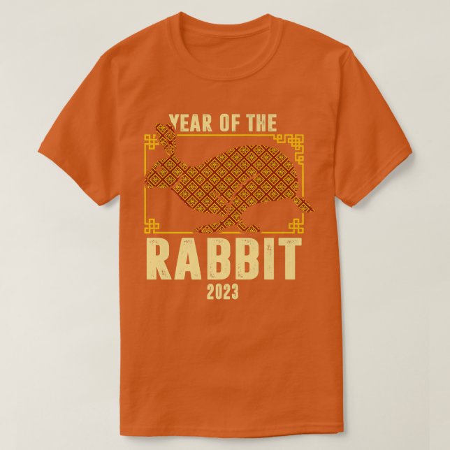 Year Of The Rabbit Chinese New Year 2023 Premium T T-Shirt (Design Front)