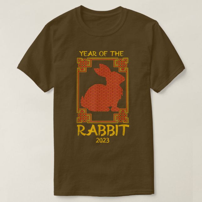 Year Of The Rabbit Chinese New Year 2023 T-Shirt 1 (Design Front)