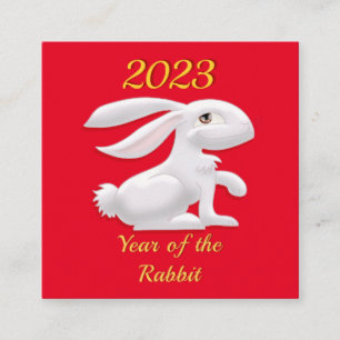 Year of the Rabbit Enclosure Card