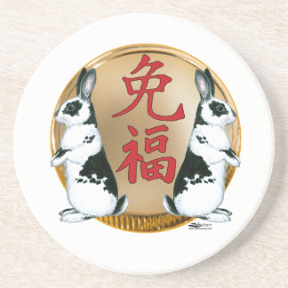 Year of the Rabbit-Good Luck Coaster