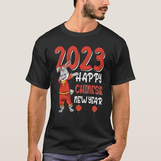 Year Of The Rabbit Happy Chinese Lunar New Year 20 T-Shirt (Front)