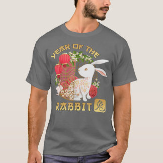 Year of the Rabbit Happy Lunar New Year 2023 T-Shi T-Shirt