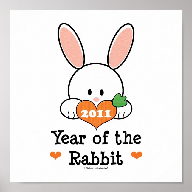 Year of the Rabbit Print (Front)